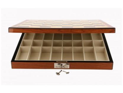Dal Rossi Italy Chess Box - Walnut Finish, 51cm - Image 4