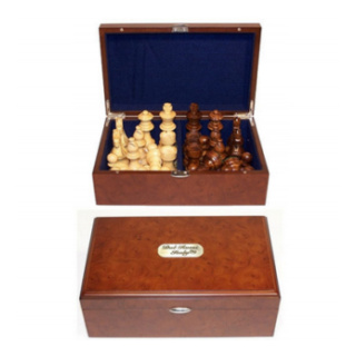 Dal Rossi Italy Chess Piece Box with 85mm pieces