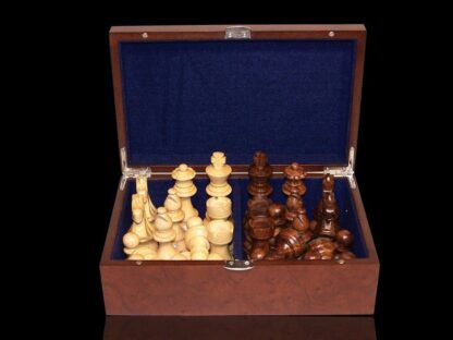Dal Rossi Italy Chess Piece Box with 85mm pieces - Image 3