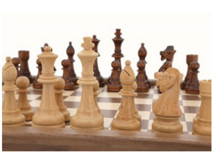 Dal Rossi Italy Chess Set - Walnut, 44cm - Image 5