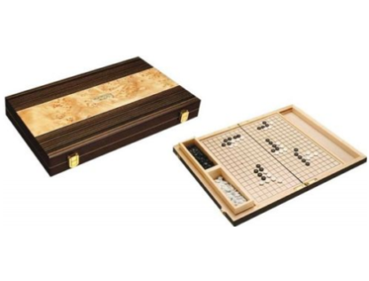Dal Rossi Italy Go Game in Wooden Case - Image 2