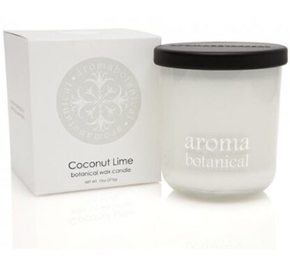 Aroma Botanical Wax Candle: Coconut Lime, 375g - Image 2