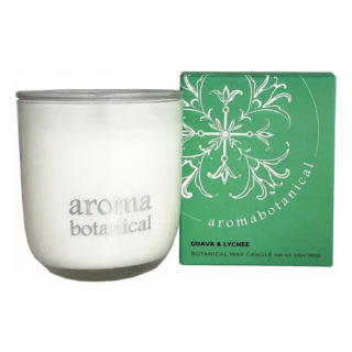 AromaBotanical Wax Candle: Guava & Lychee, 185g