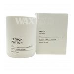 Soy Wax Candle in Slate Vessel : French Cotton, 290g