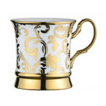 BIA Cordon Bleu Mugs, Acanthus Gold, Set of 4