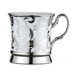 BIA Cordon Bleu Mugs, Acanthus Platinum, Set of 4