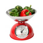 Dexam Retro Kitchen Scales, Red