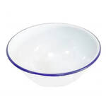 Falcon Enamel Mixing Bowl, White, 24cm
