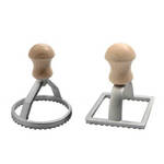 Eppicotispai Pasta/Biscuit Stamp Set #4: 2-Piece