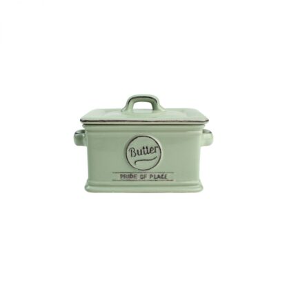T&G Pride of Place Butter Dish: Old Green - Image 2