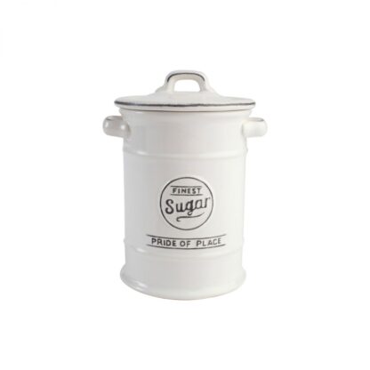 T&G Pride of Place Sugar Jar, White - Image 2