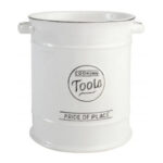 T&G Pride of Place Cooking Tools Jar, White