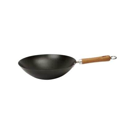 School of Wok: Non-Stick Carbon Steel Wok, 30cm - Image 2