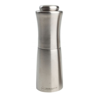 T&G Crushgrind Pepper Mill, Stainless Steel, 150mm