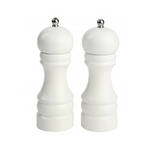 T&G Capstan Salt & Pepper Pair, White,150mm