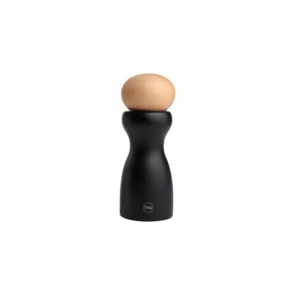 T&G Sphere Pepper Mill, Black, 150mm - Image 2