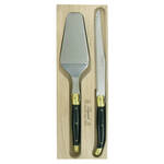 Verdier Cake Slice Server Set, Brass