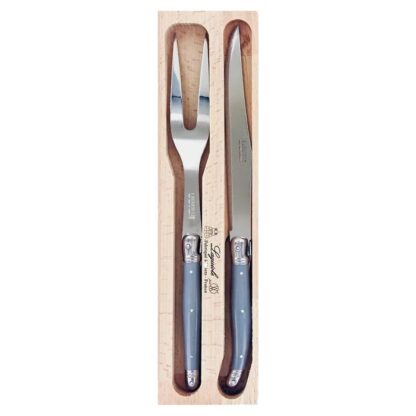 Verdier Carving Set, Mouse Grey - Image 2