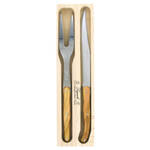 Verdier Carving Set, Olive Wood