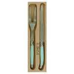 Verdier Carving Set, Pale Green