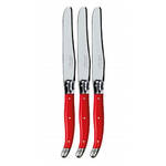 Verdier Refill Table Knife: Bright Red, Set of 3