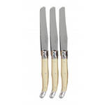 Verdier Refill Table Knife: Ivory, Set of 3