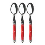Verdier Refill Teaspoon, Bright Red, Set of 3