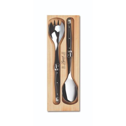 Verdier Salad Server Set, Black - Image 2