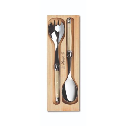 Verdier Salad Server Set, Ivory - Image 2
