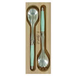 Verdier Salad Server Set, Pale Green