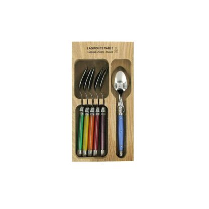 Verdier Teaspoons, Set of 6, Coloured - Image 2