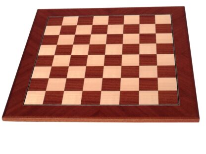 Dal Rossi Chess Board - Mahogany/Maple, 50cm - Image 2