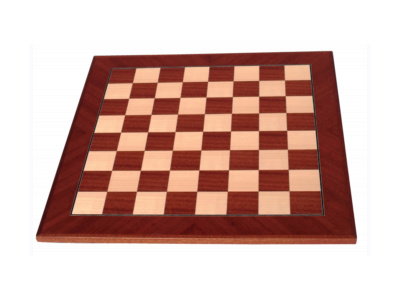 Dal Rossi Chess Board - Mahogany/Maple, 50cm