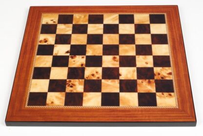 Dal Rossi Italy Chess Board - Walnut, Shiny Finish, 40cm - Image 2