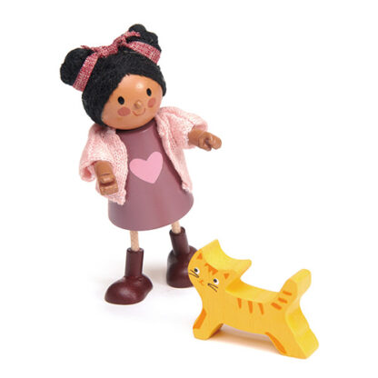 Tender Leaf Toys: Goodwood Family - Ayana & Her Cat - Image 2