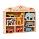 Tender Leaf Toys: Display Shelf with Safari Animals