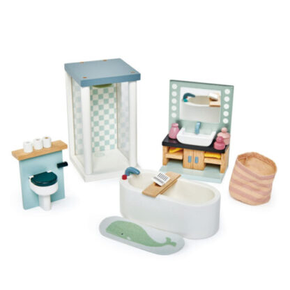 Tender Leaf Toys: Dolls House Bathroom Furniture - Image 2