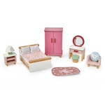 Tender Leaf Toys: Dolls House Bedroom Furniture