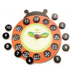 Tender Leaf Toys: Ladybug Teaching Clock
