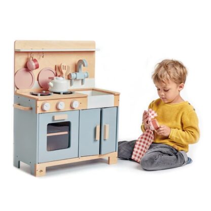Tender Leaf Toys: Mini Chef Home Kitchen - Image 4