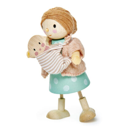 Tender Leaf Toys: Goodwood Family - Mrs Goodwood & Baby - Image 2