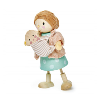 Tender Leaf Toys: Goodwood Family - Mrs Goodwood & Baby