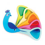Tender Leaf Toys: Peacock Colours