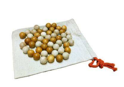 QToys: 2 Tone Wooden Balls, Set of 50 - Image 2