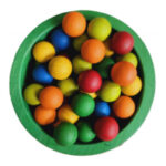 QToys: Wooden Balls, Set of 50