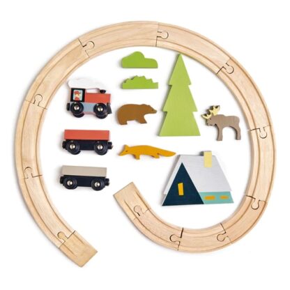 Tender Leaf Toys: Treetops Train Set - Image 3