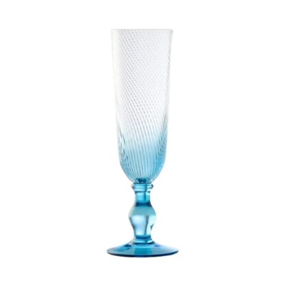 Anton Studio Swirl Champagne Flutes, Set of 4 - Image 5