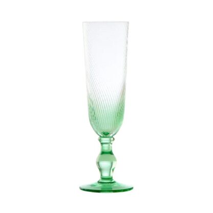 Anton Studio Swirl Champagne Flutes, Set of 4 - Image 4