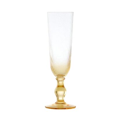 Anton Studio Swirl Champagne Flutes, Set of 4 - Image 2