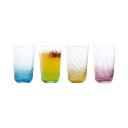 Anton Studio Swirl Hiball Tumblers, Set of 4 - Image 2